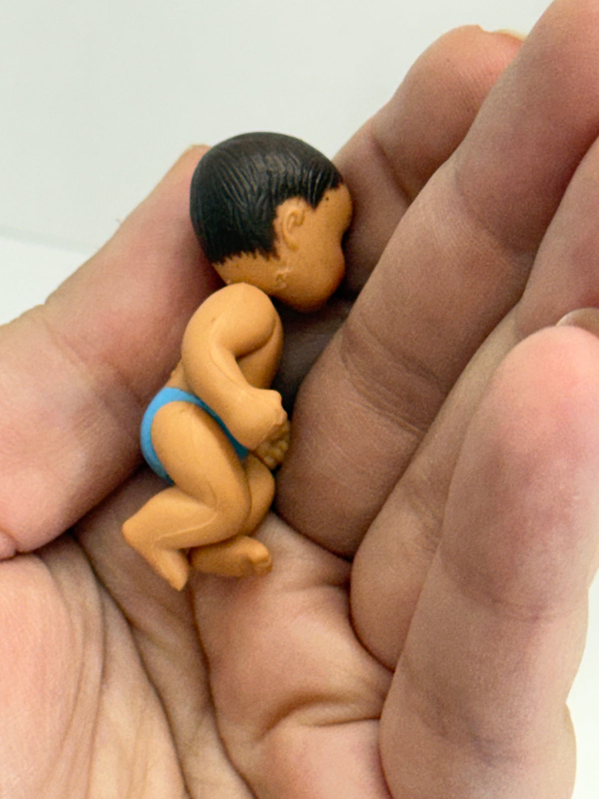 Hispanic Pregnant Barbie Midge’s Baby Boy Blue Diaper Replacement Doll Mattel