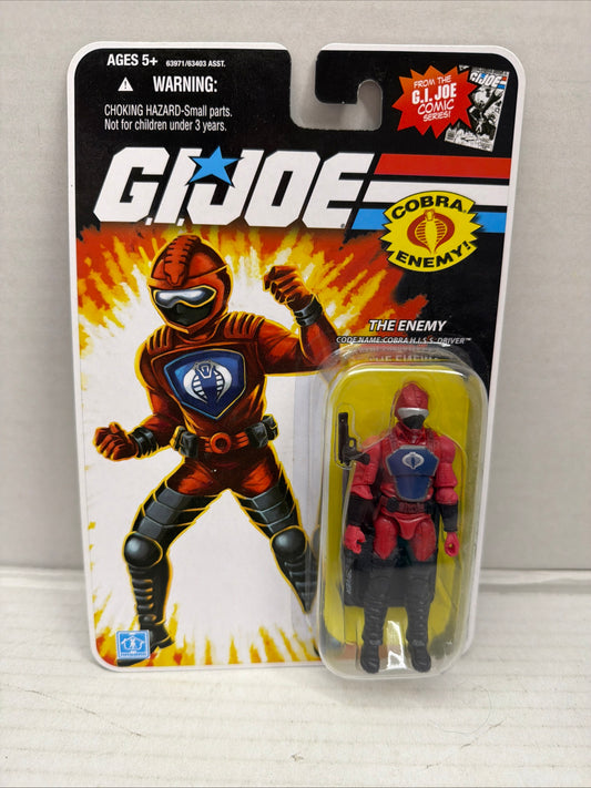 HASBRO 25th Anniversary 3.75" Figure NIP G.I. Joe - The Enemy Code name:Cobra