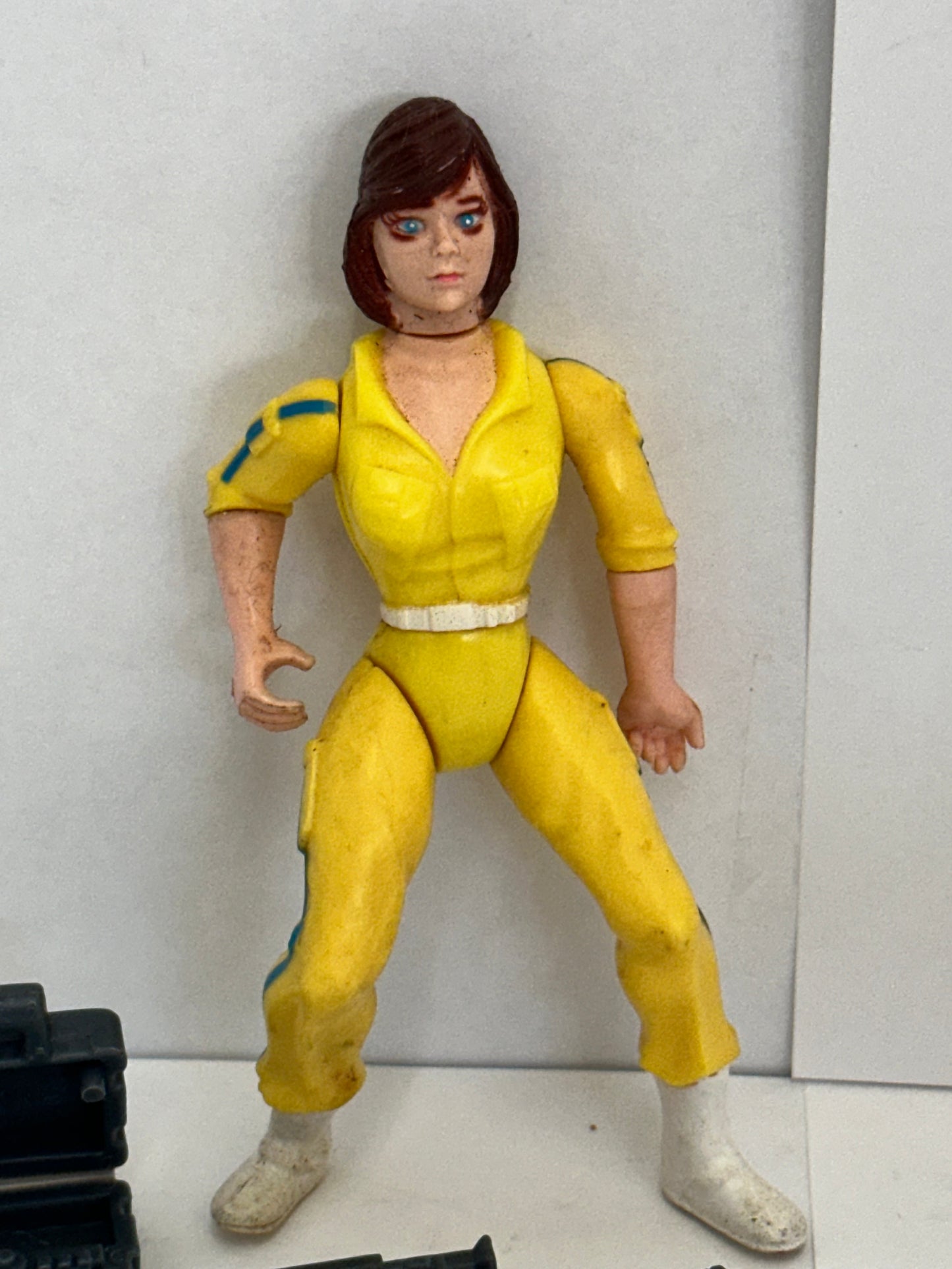 April O'Neil 100% Complete Teenage Mutant Ninja Turtles TMNT 1988 Playmates #1