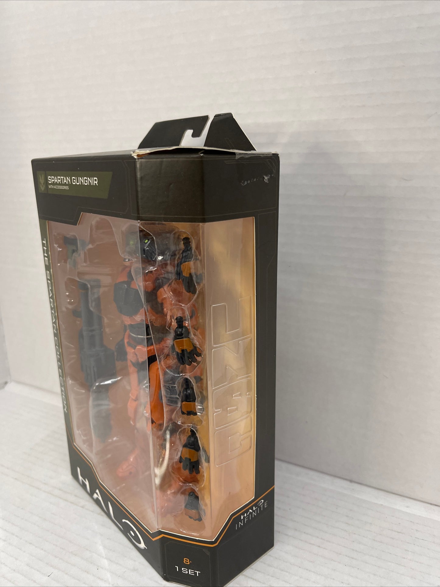 2021 Halo Spartan Collection Series 2 Spartan Gungnir Orange Brand HLW0053