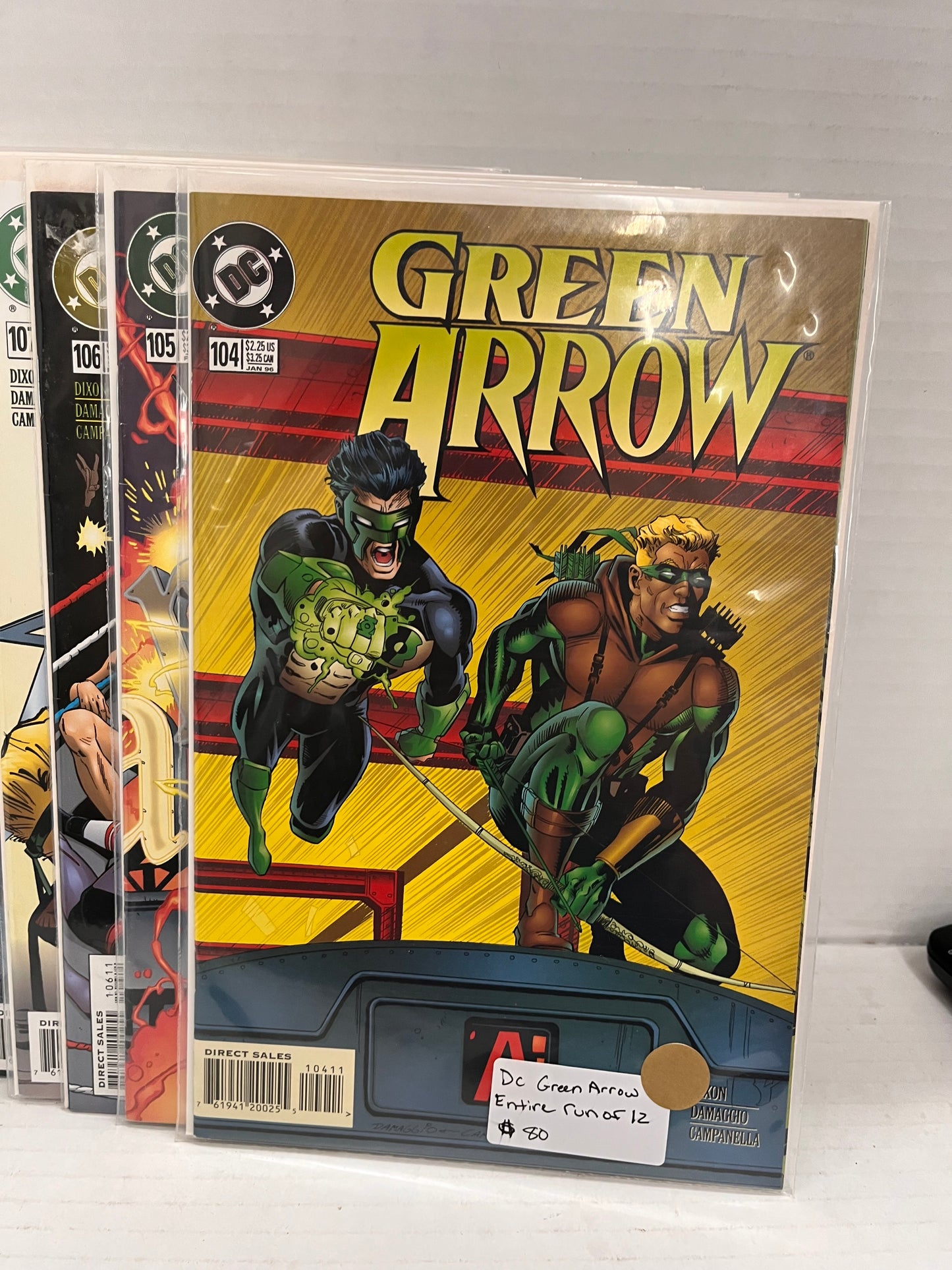 Green Arrow DC 1996 Entire Run Of 12