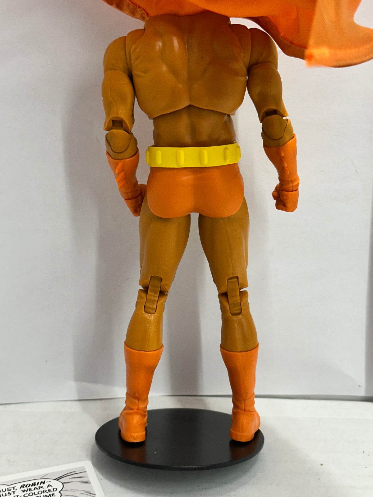 DC Multiverse McFarlane Red Platinum Orange Suit Batman Figure COMPLETE