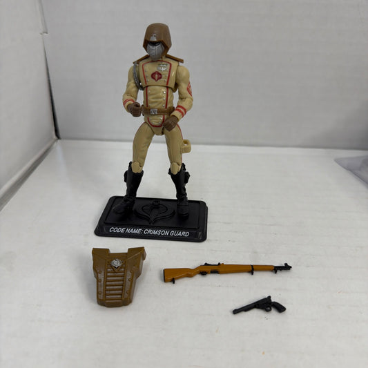 GI Joe Cobra Extreme conditions Desert infantry crimson guard 25th Anniversary.