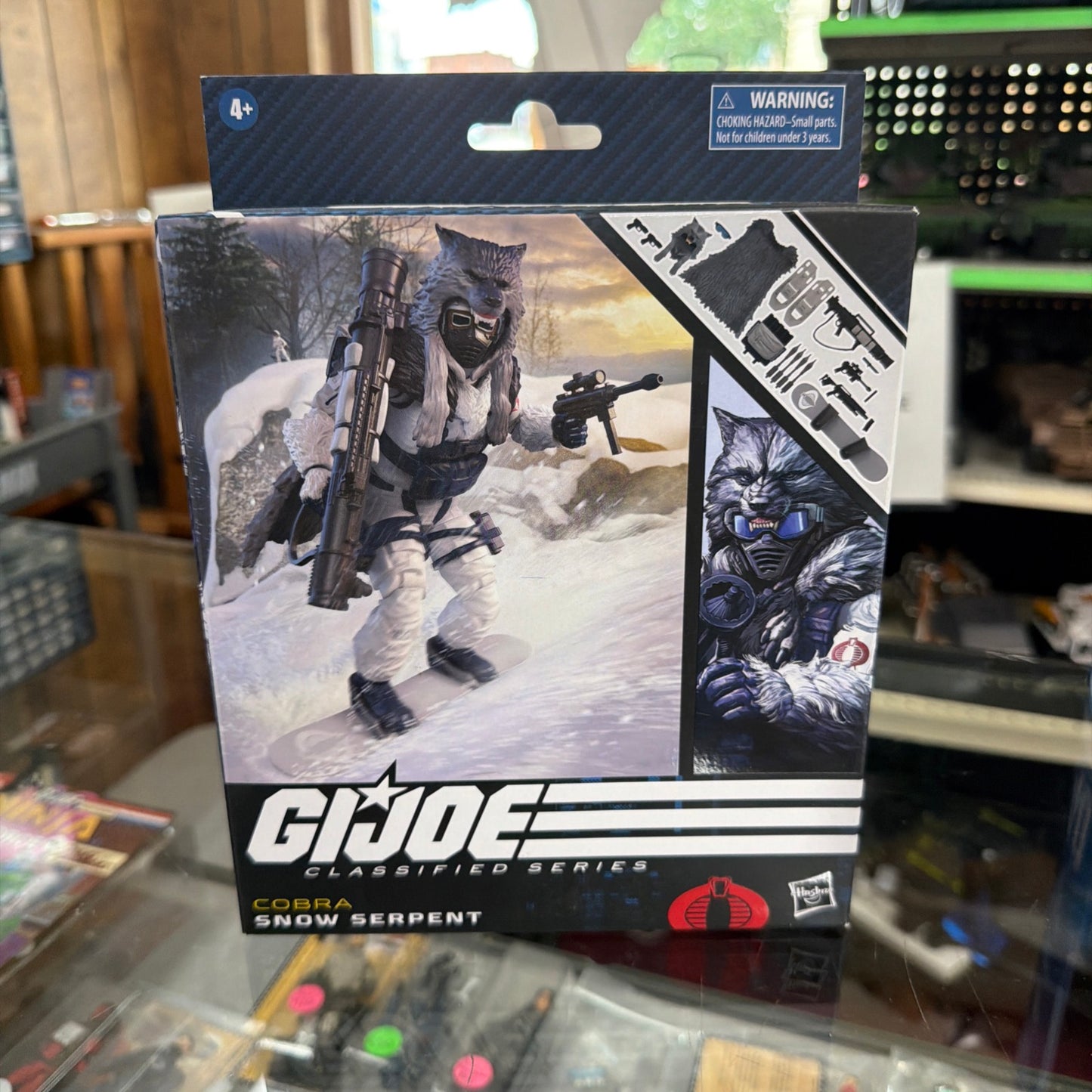 Hasbro G.I. Joe Classified Series Cobra Snow Serpent Action Figure