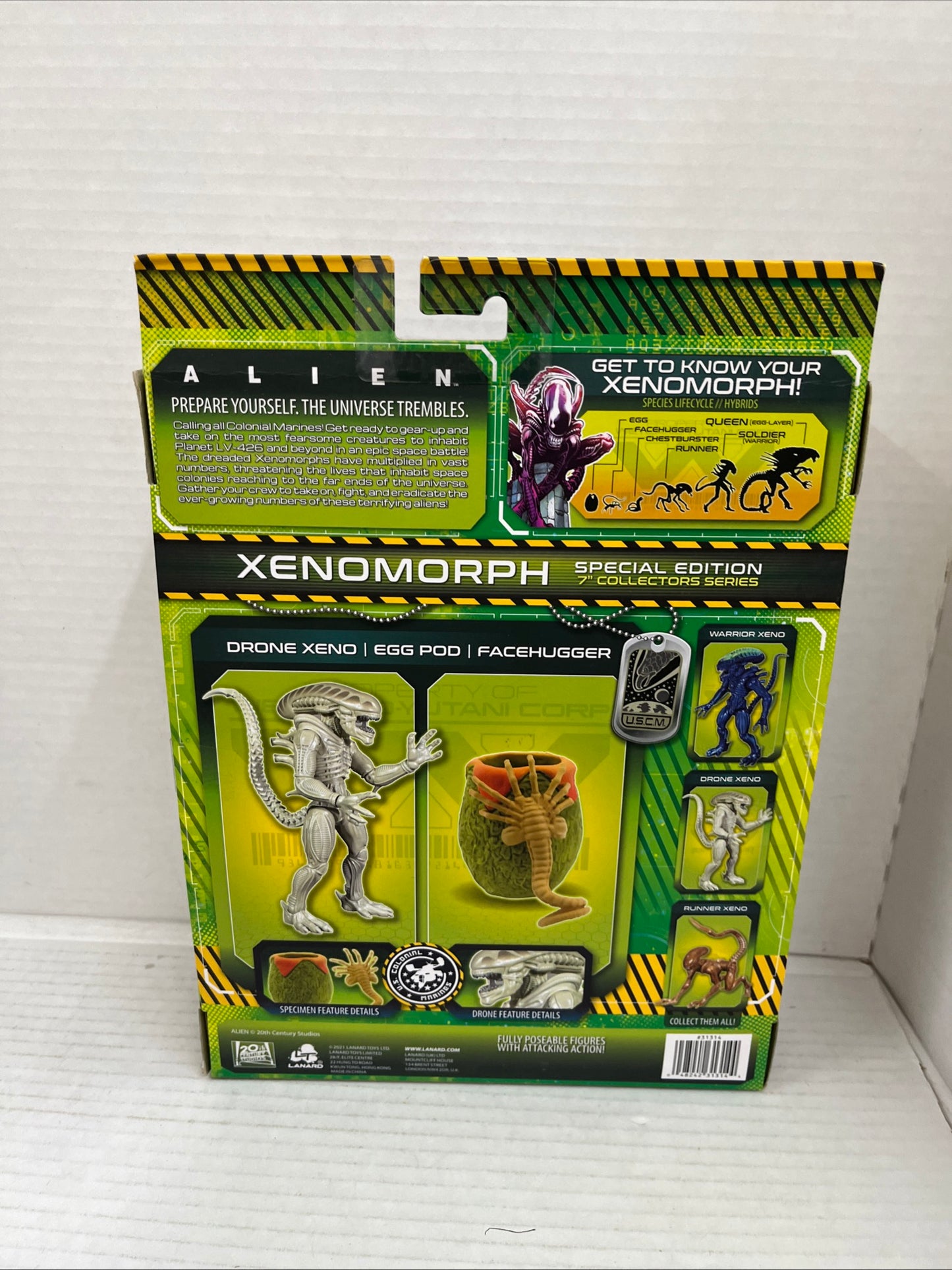 Alien Collection Xenomorph Drone Walmart Exclusive 7” Action Figure - Brand New