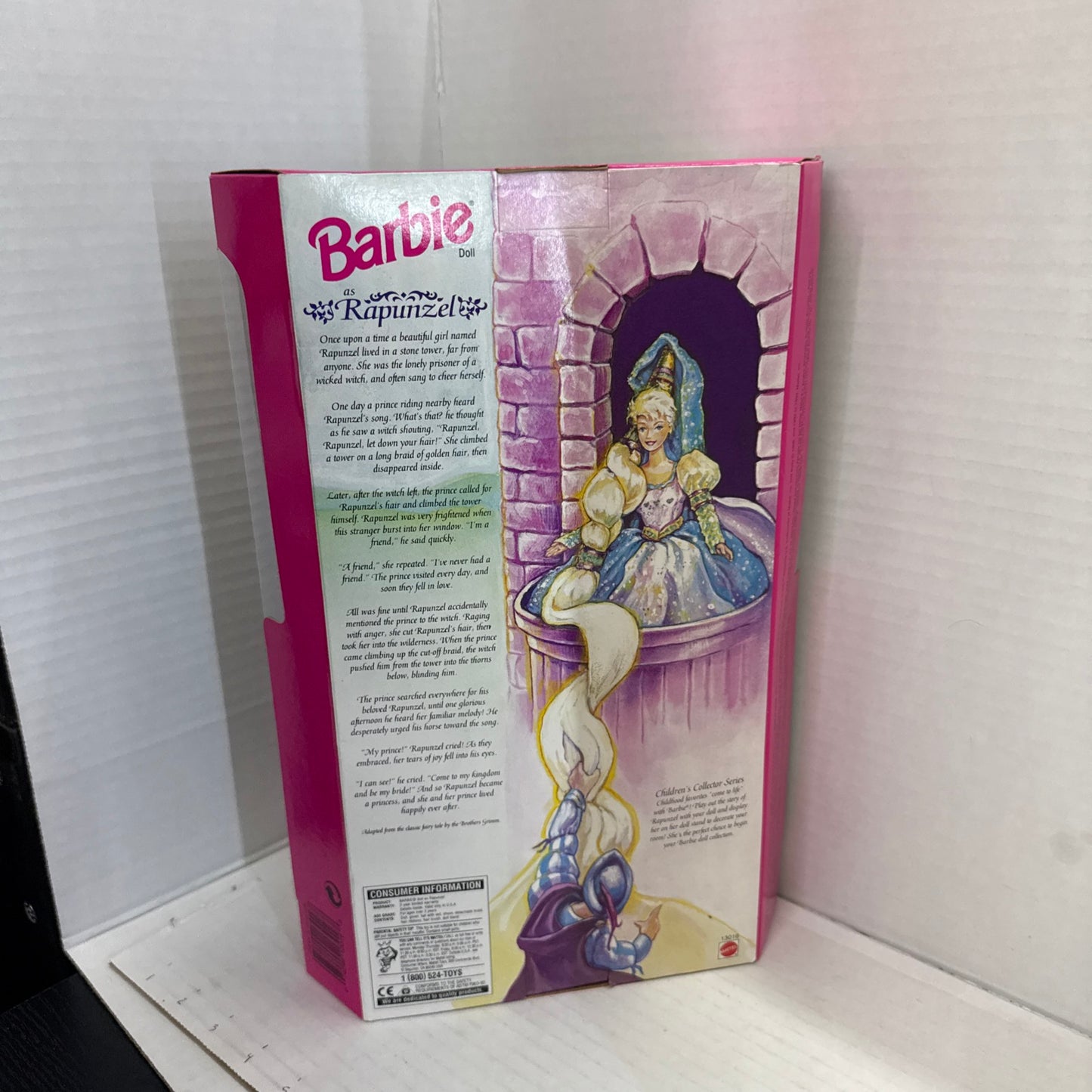 Barbie as Rapunzel 1994 Doll, 13016, New