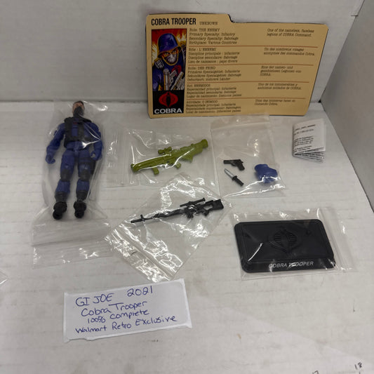 Modern GI Joe Action Figure Retro Cobra Trooper