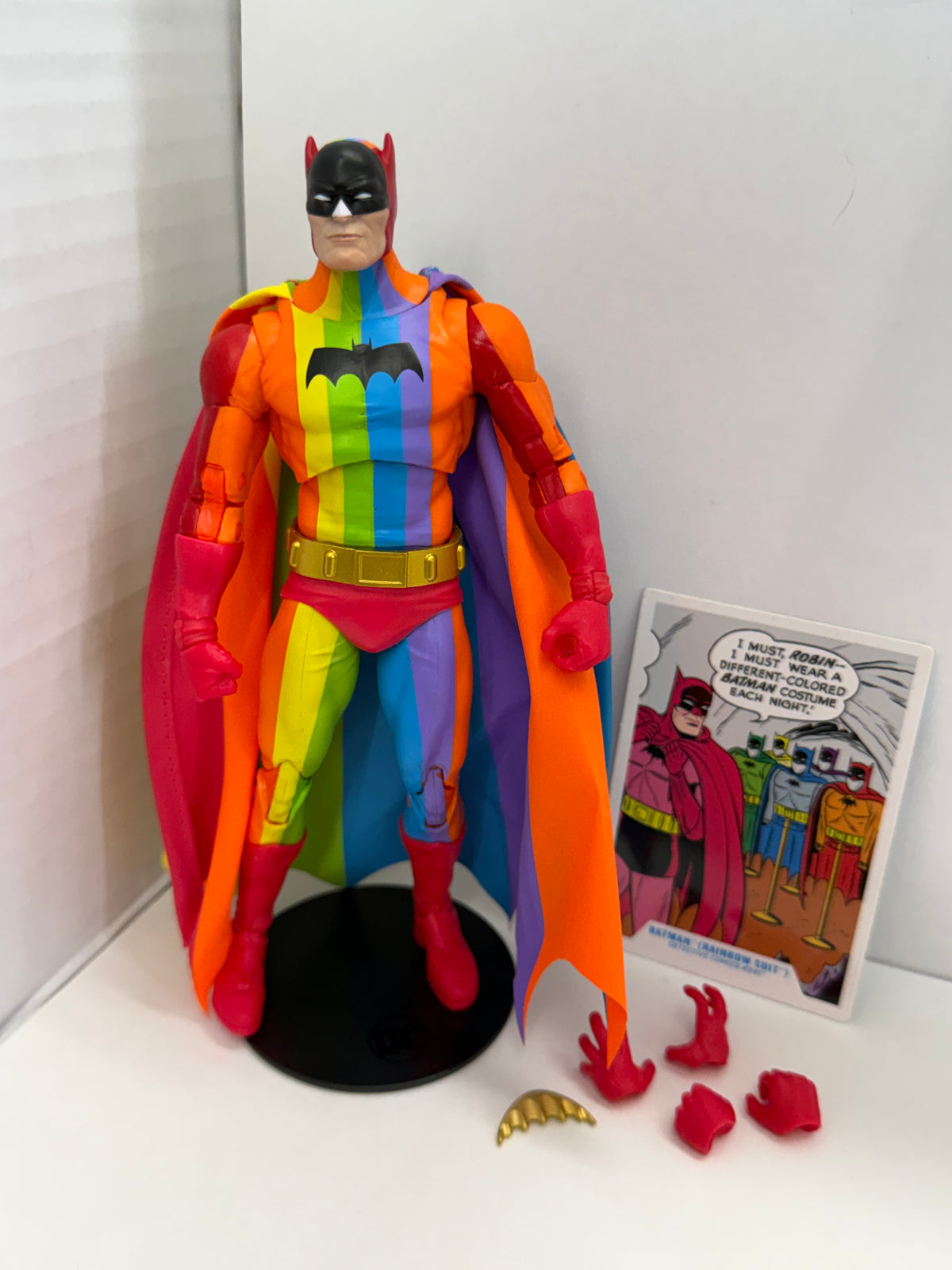 DC Multiverse Batman Rainbow Suit Figure Detective Comics #241 Mcfarlane 2025