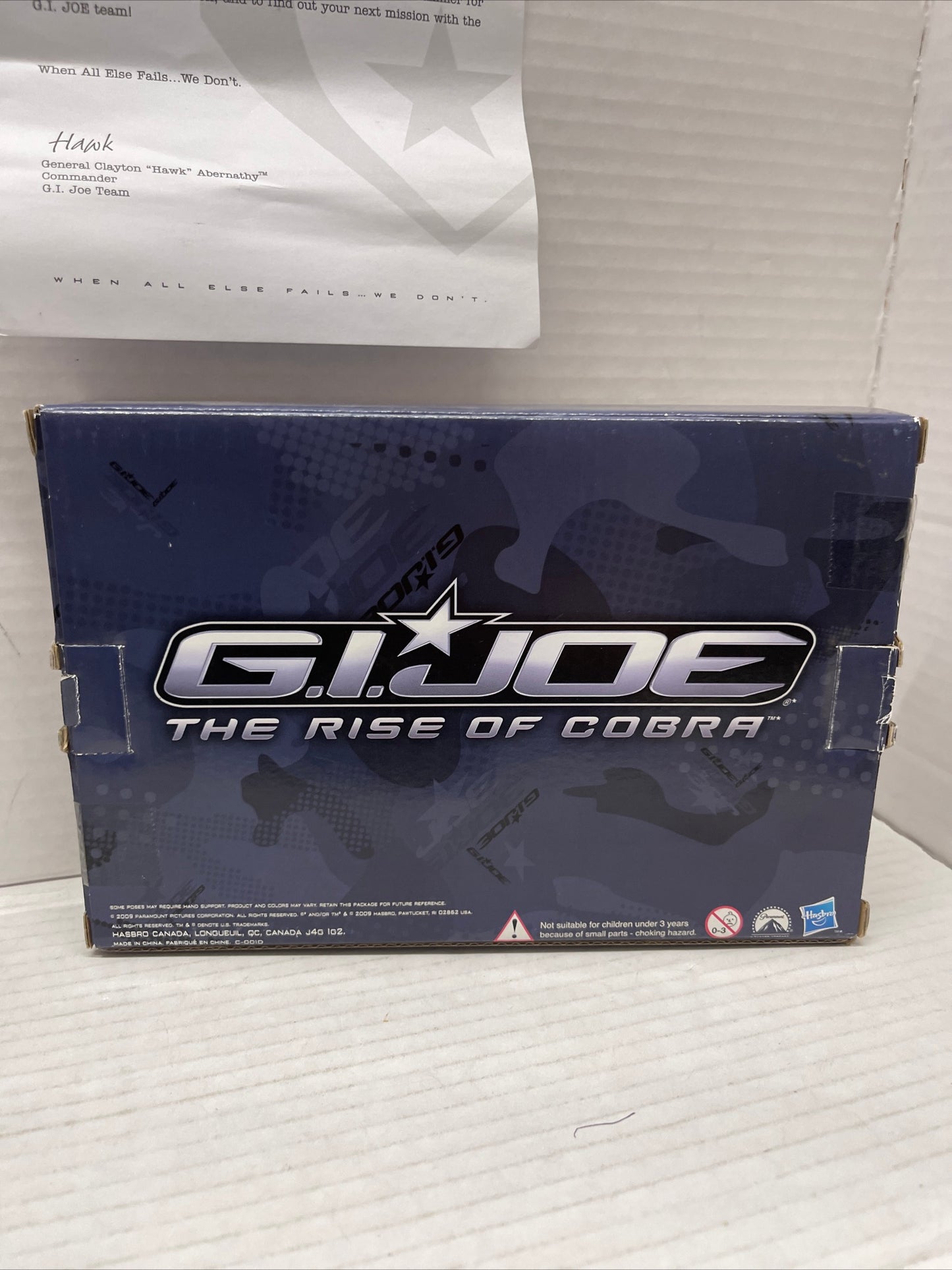 GI Joe Rise of Cobra Mail Away Cobra Commander