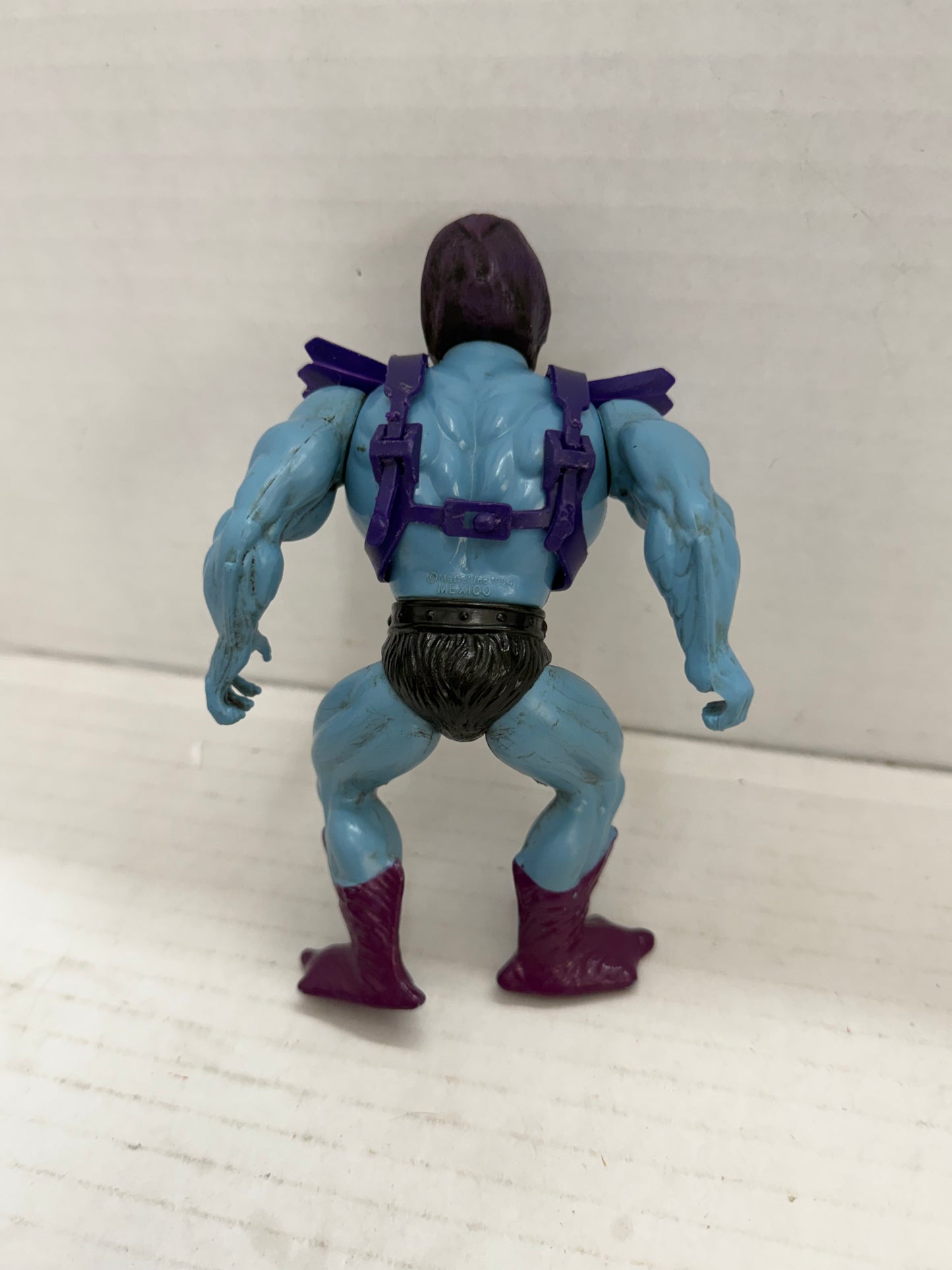 Vintage He-Man Motu Skeletor With Armor 1984 Mexico Mattel Soft-Head #1
