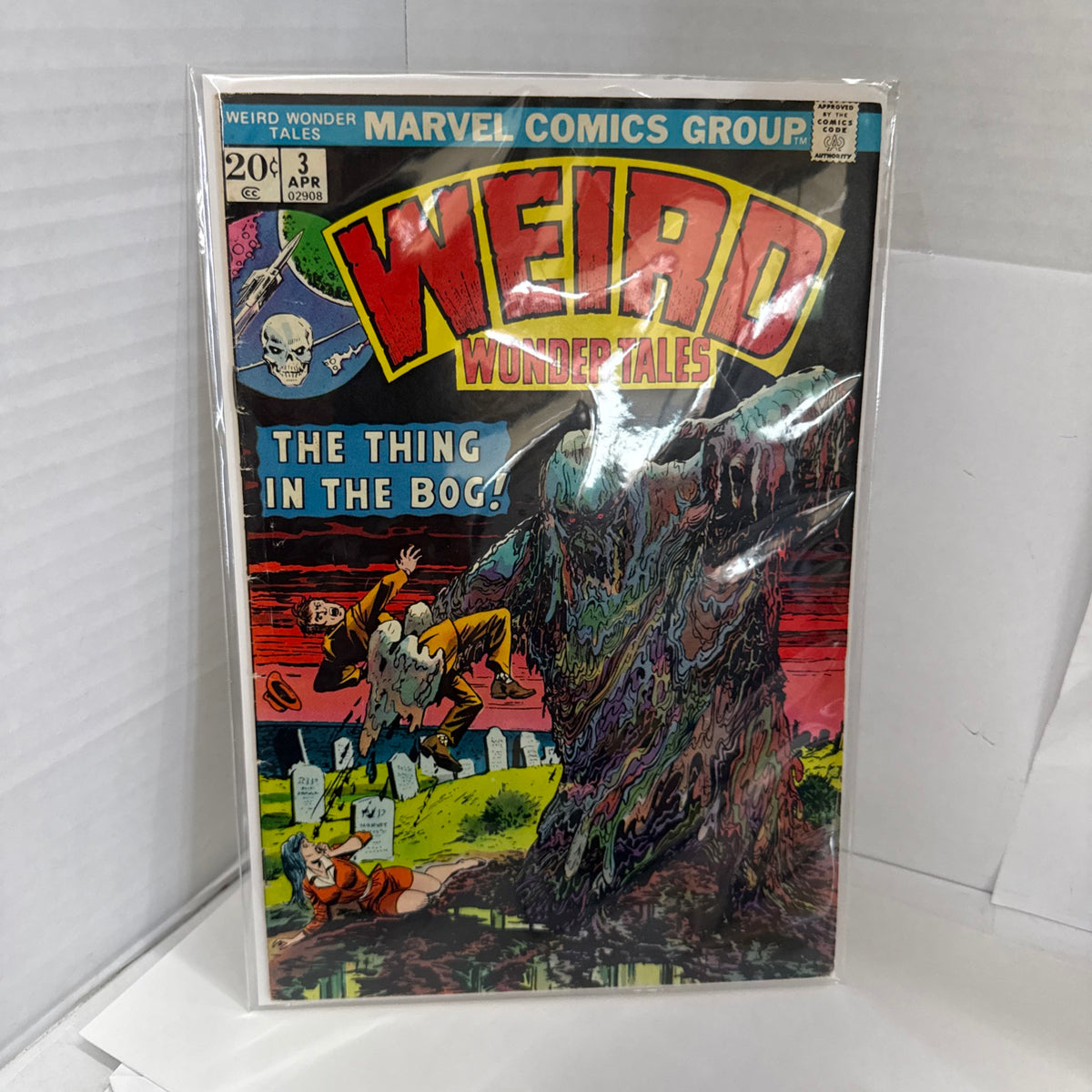 Weird Wonder Tales # 3 Marvel Comic Book Horror Monster Fear Scary