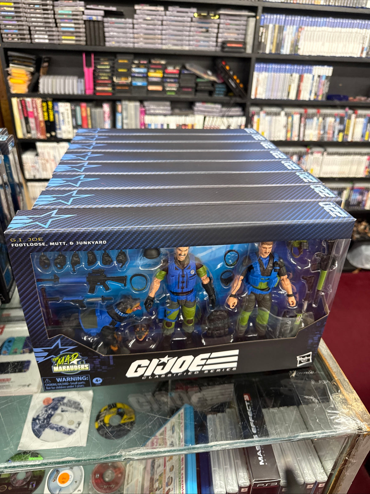 G.I. Joe Classified 6" Figure The Mad Marauders Pack Footloose, Mutt & Junkyard