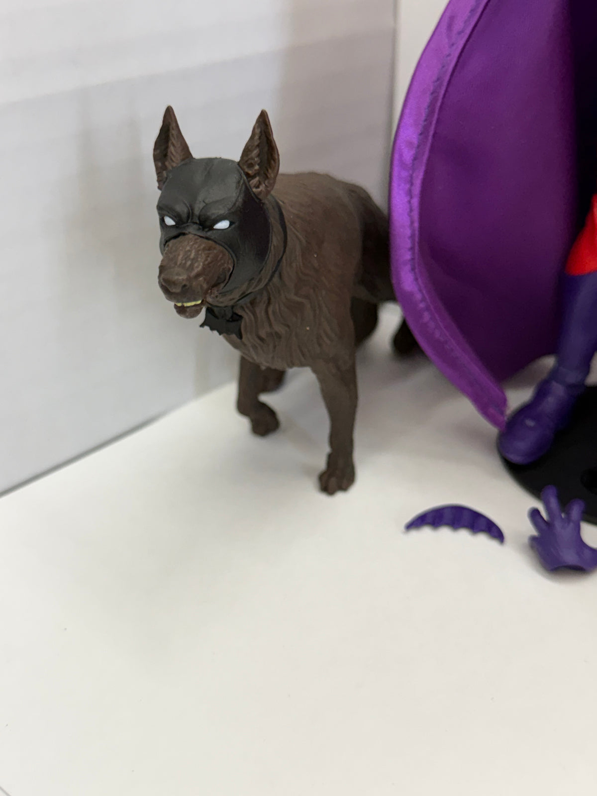 mcfarlane dc multiverse figure batman ace bat-hound platinum silver age