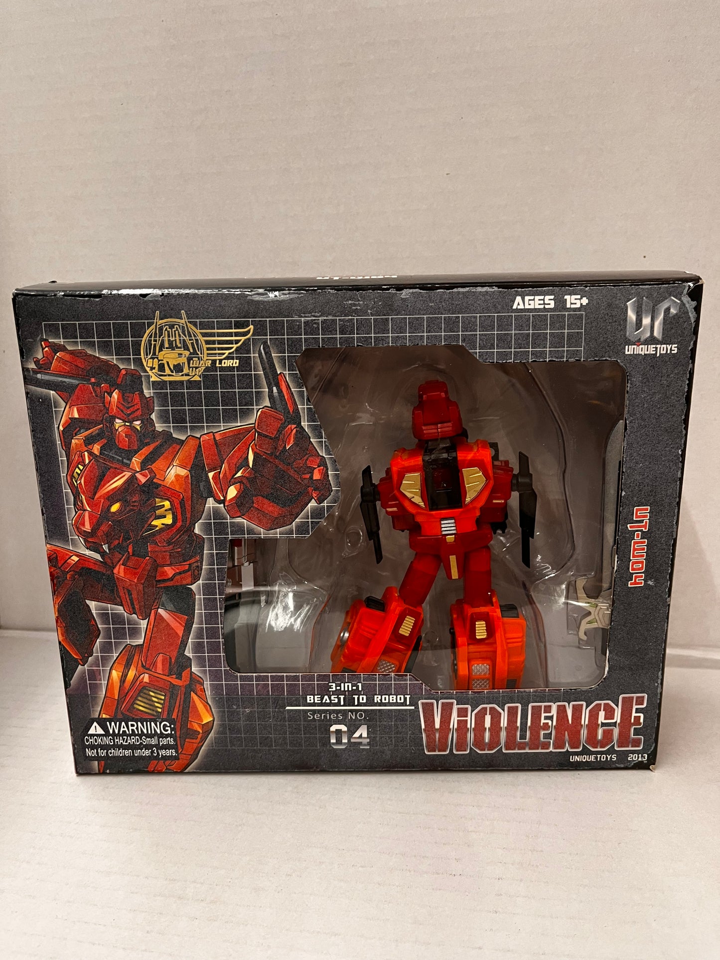 Transformers Predaking Unique Toys War Lord Combiner