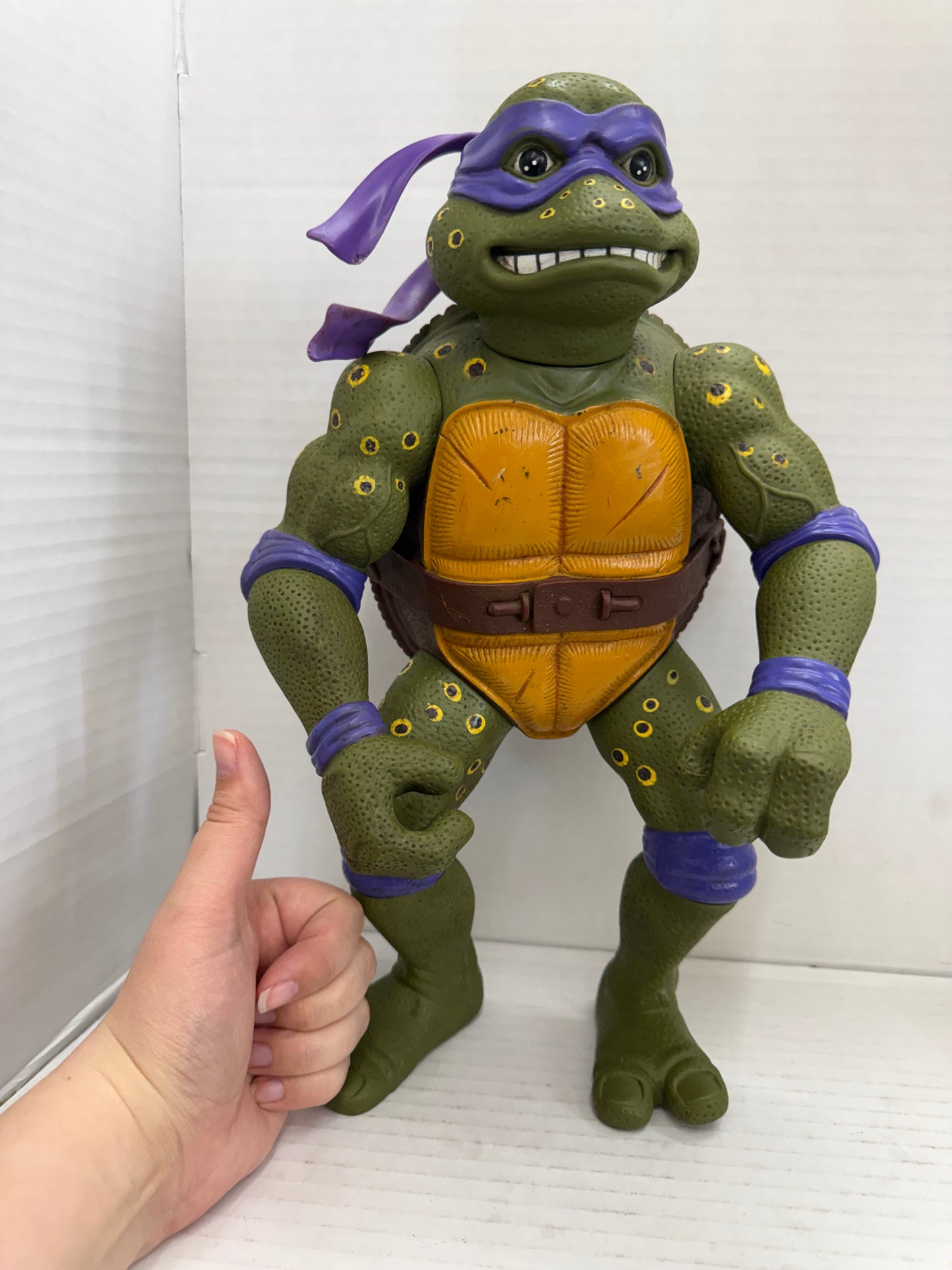 1992 Teenage Mutant Ninja Turtles Giant Movie Star Donatello 13" Mirage Studios