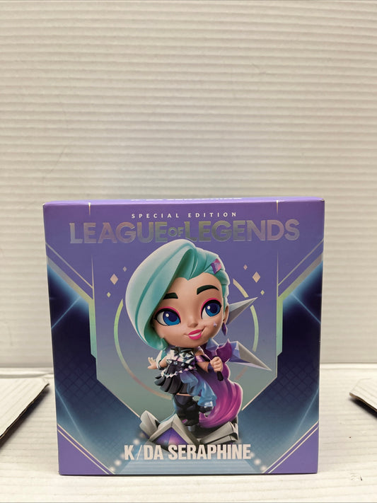 Riot Games League of Legends K/DA ALL OUT SERAPHINE Figure Box Open