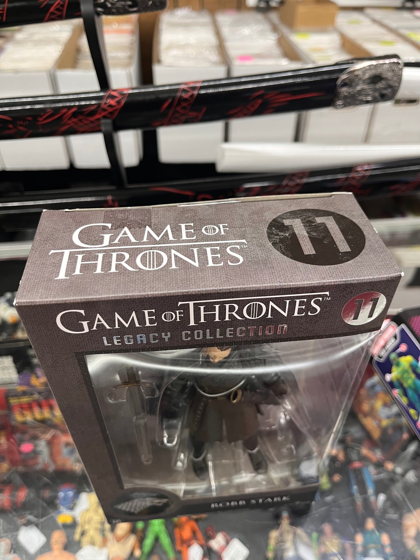 FUNKO, GAME OF THRONES 6" ROBB STARK FIGURE (LEGACY COLLECTION) #11. NIB (F81)
