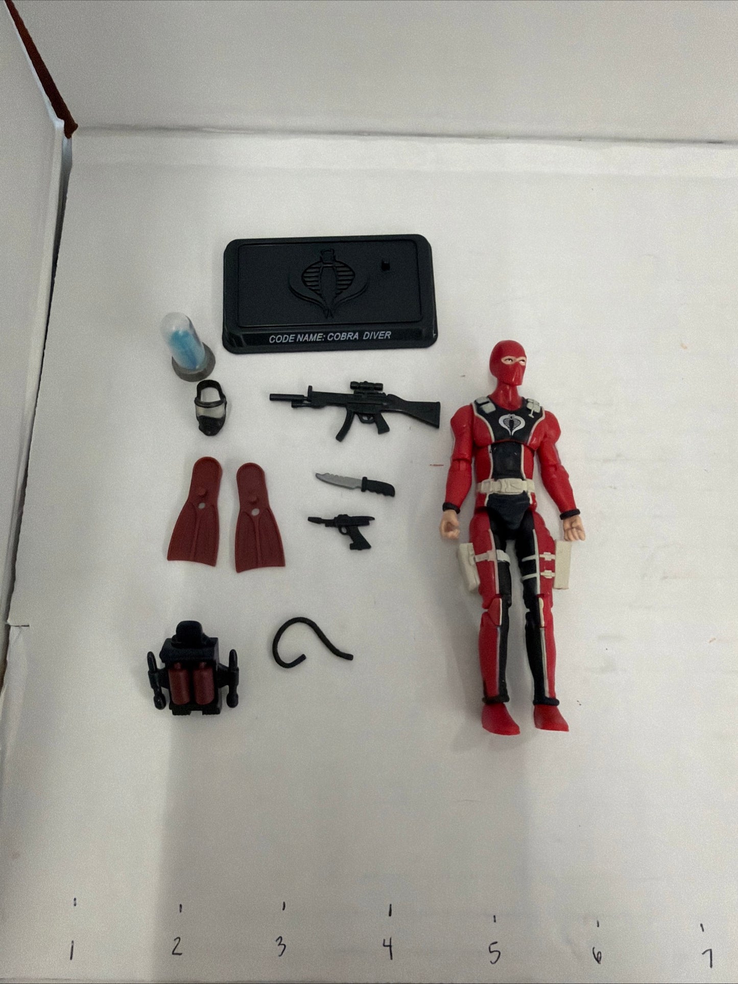 2008 GI JOE 25TH ANNIVERSARY COBRA DIVER V1 LOOSE COMPLETE FIGURE