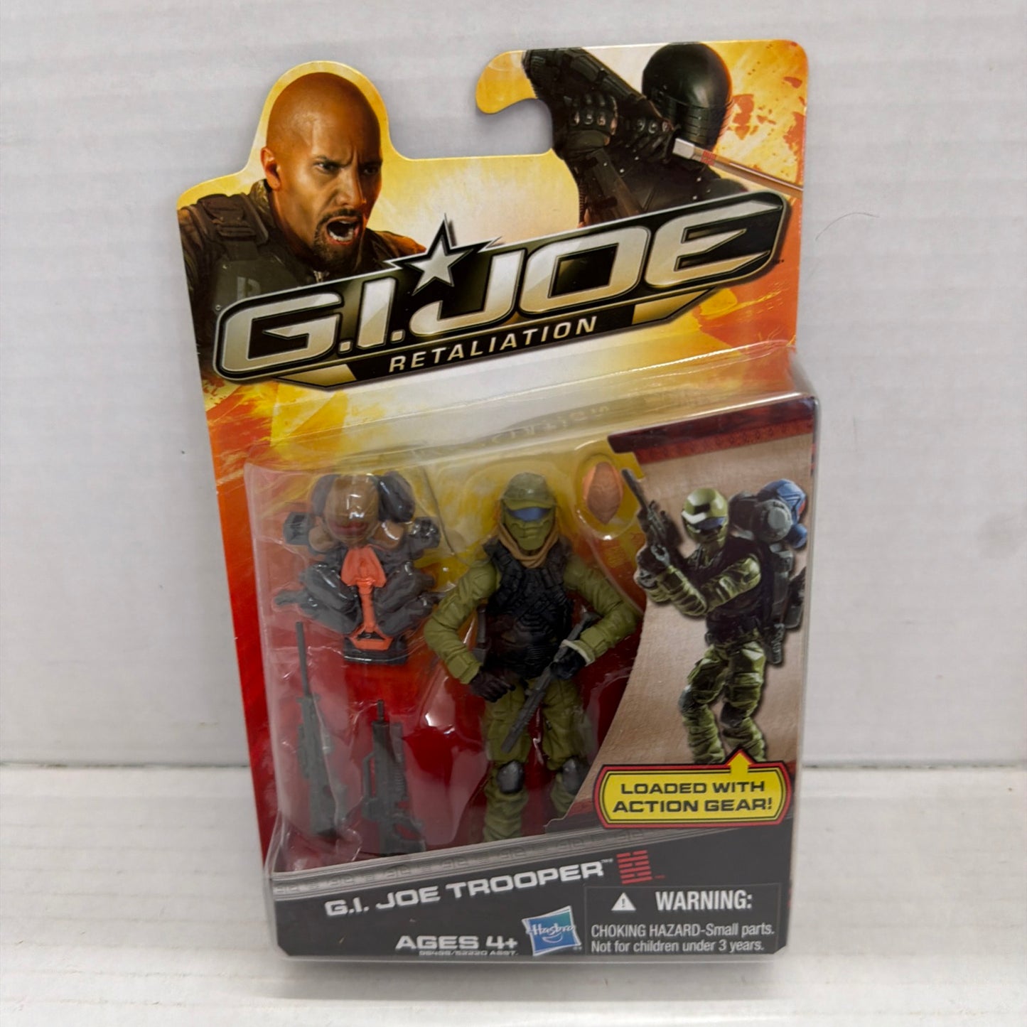 GI JOE Retaliation 3 3/4" Figure G I JOE TROOPER -2011