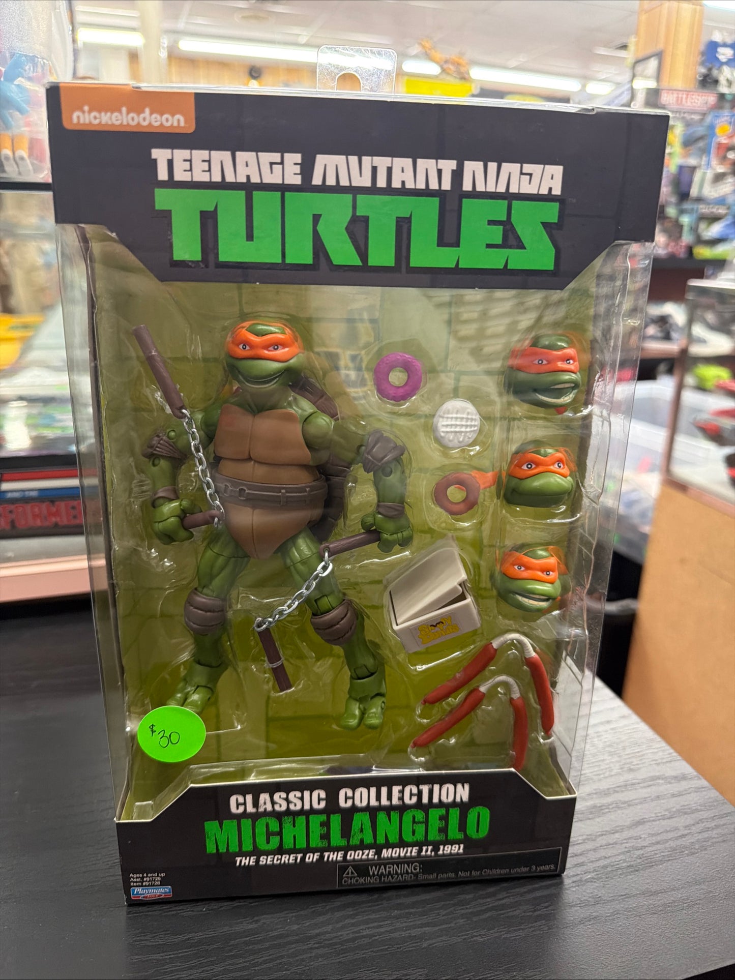 NEW Teenage Mutant Ninja Turtles TMNT Classic Collection Michaelangelo 2016 NIB
