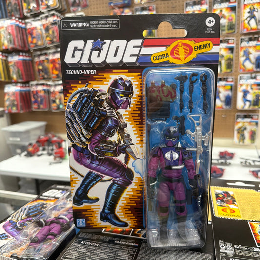 G.I. Joe Classified Series Retro Cardback Techno-Viper 6" Action Figure