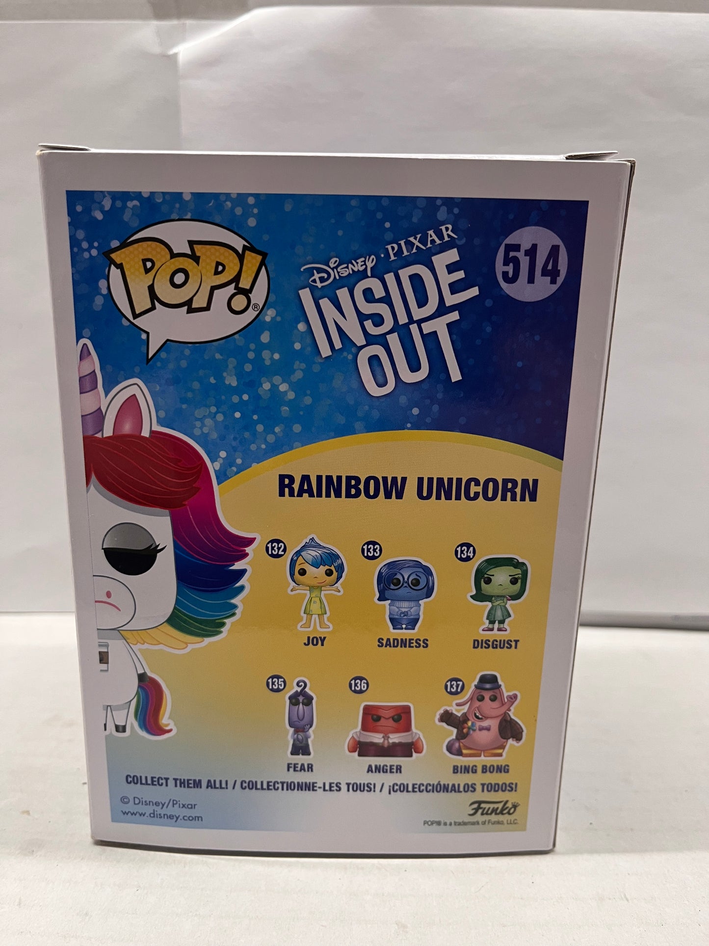 Funko Pop! Vinyl: Pixar - Rainbow Unicorn - Disney (Exclusive) #514
