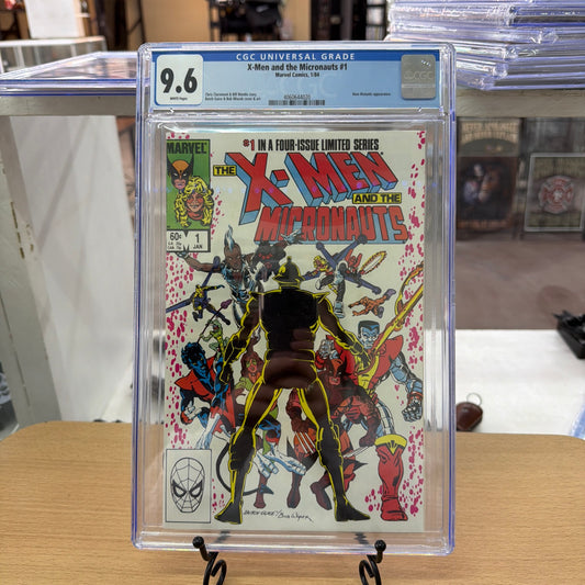 X-men And The Micronauts  #1 Cgc 9.6 Wp (1984)