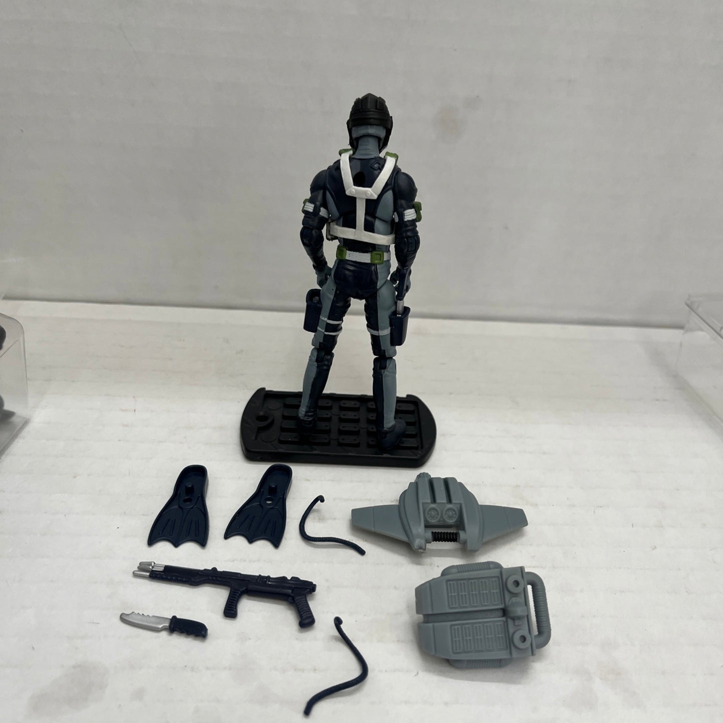 Year 2009 GI JOE The Rise of Cobra Vehicle Set - DRAGONFISH with WET-SUIT Figure