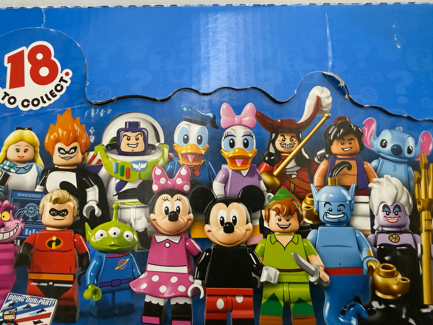 LEGO Minifigures DISNEY Series 1 Case /Box Of 60 Minifigures