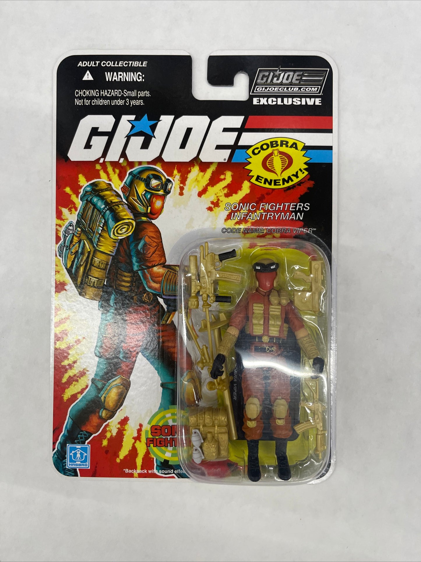 2019 GI Joe Sonic Fighters Cobra Viper Club FSS Final 12 MOC
