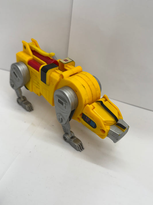 Vintage Yellow Lion Voltron Action Figure Third Dimension 1998 WEP #1