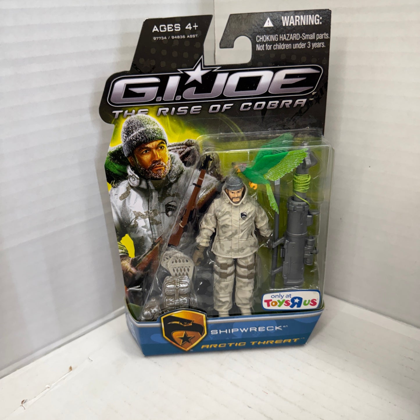 GI Joe Rise of Cobra Shipwreck Arctic Threat Toys R Us 2010 New (#97734)