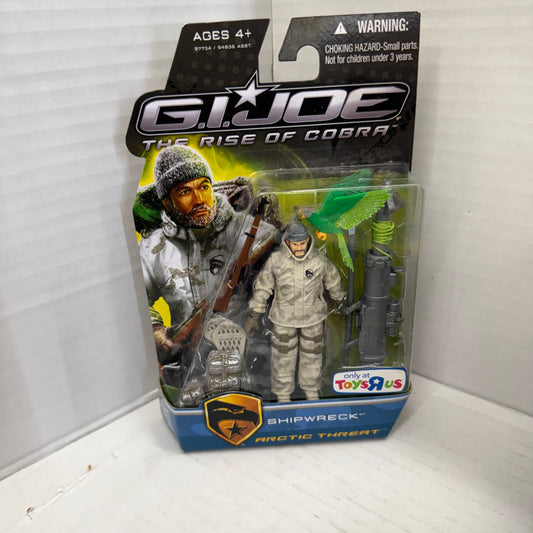 GI Joe Rise of Cobra Shipwreck Arctic Threat Toys R Us 2010 New (#97734)