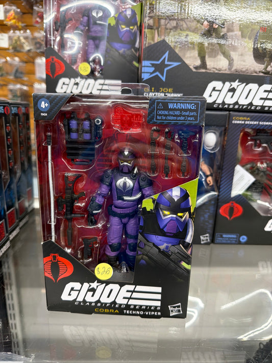 G.I. Joe Classified 6 Inch Action Figure Wave 17 - Techno-Viper #117