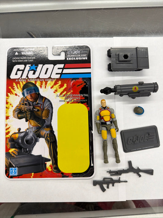 GI Joe FSS 2-09 BOMBARDIER MOC Collectors Club exclusive