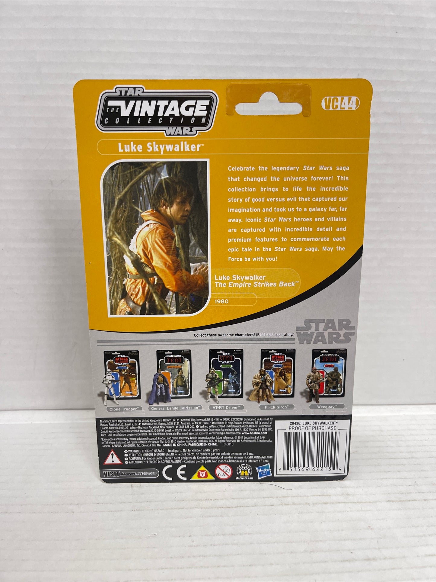 Hasbro Star Wars Vintage Collection Luke Skywalker Dagobah Landing VC44 Unpunch