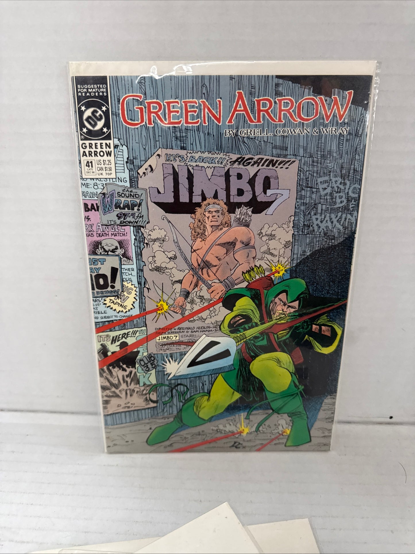 Green Arrow DC 1990 Run Of 14 Comics!