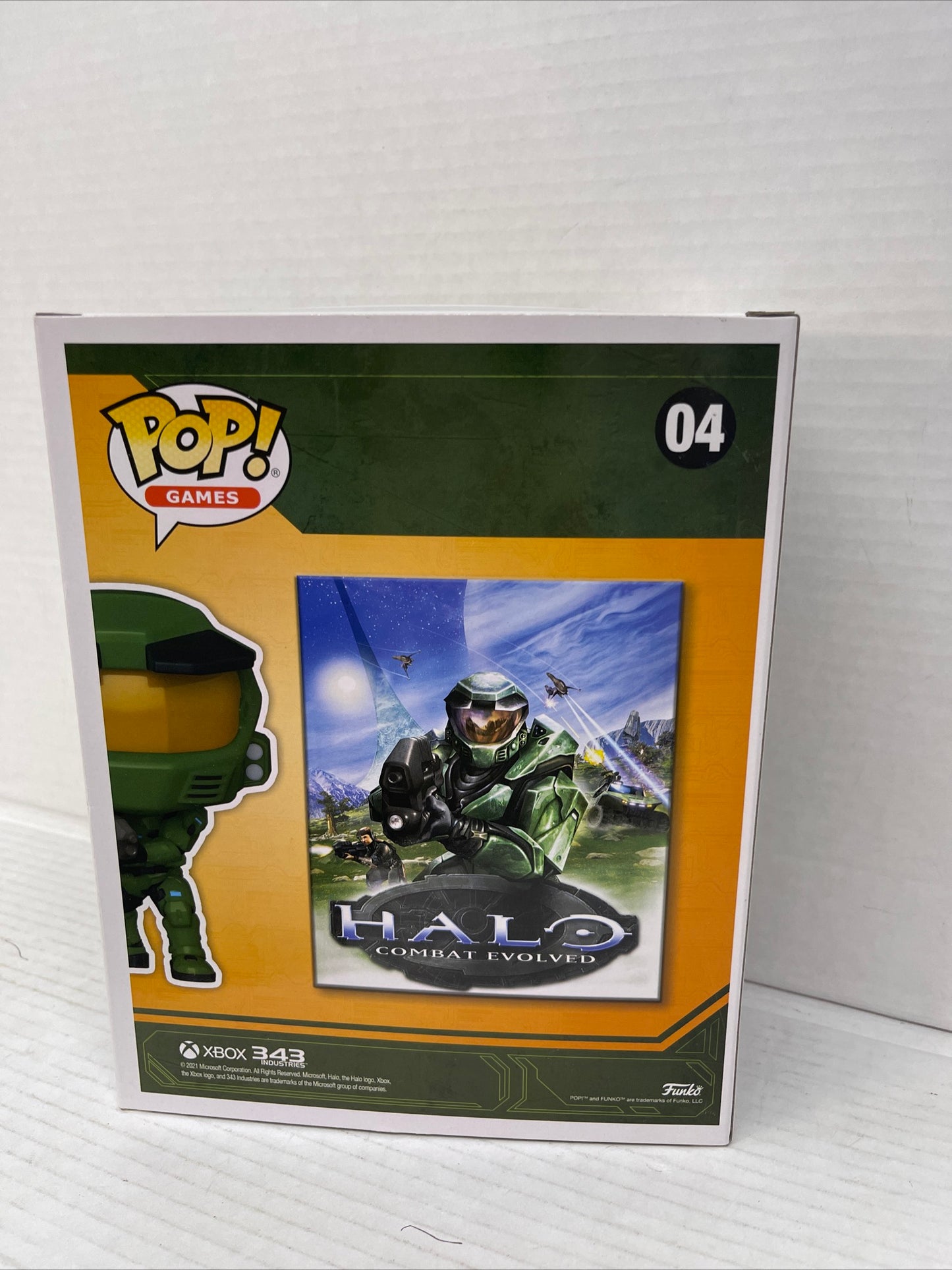 Funko Pop! Games Halo Combat Evolved 04 Master Chief Gamestop Vinyl Figure