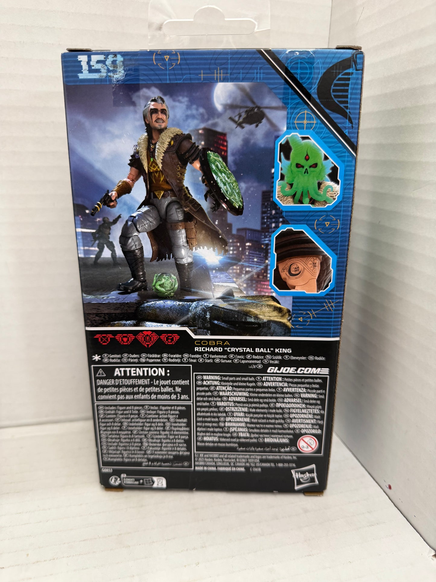 Hasbro G.I Joe Classified Series Richard ( Crystal Ball ) King 6" Action Figure