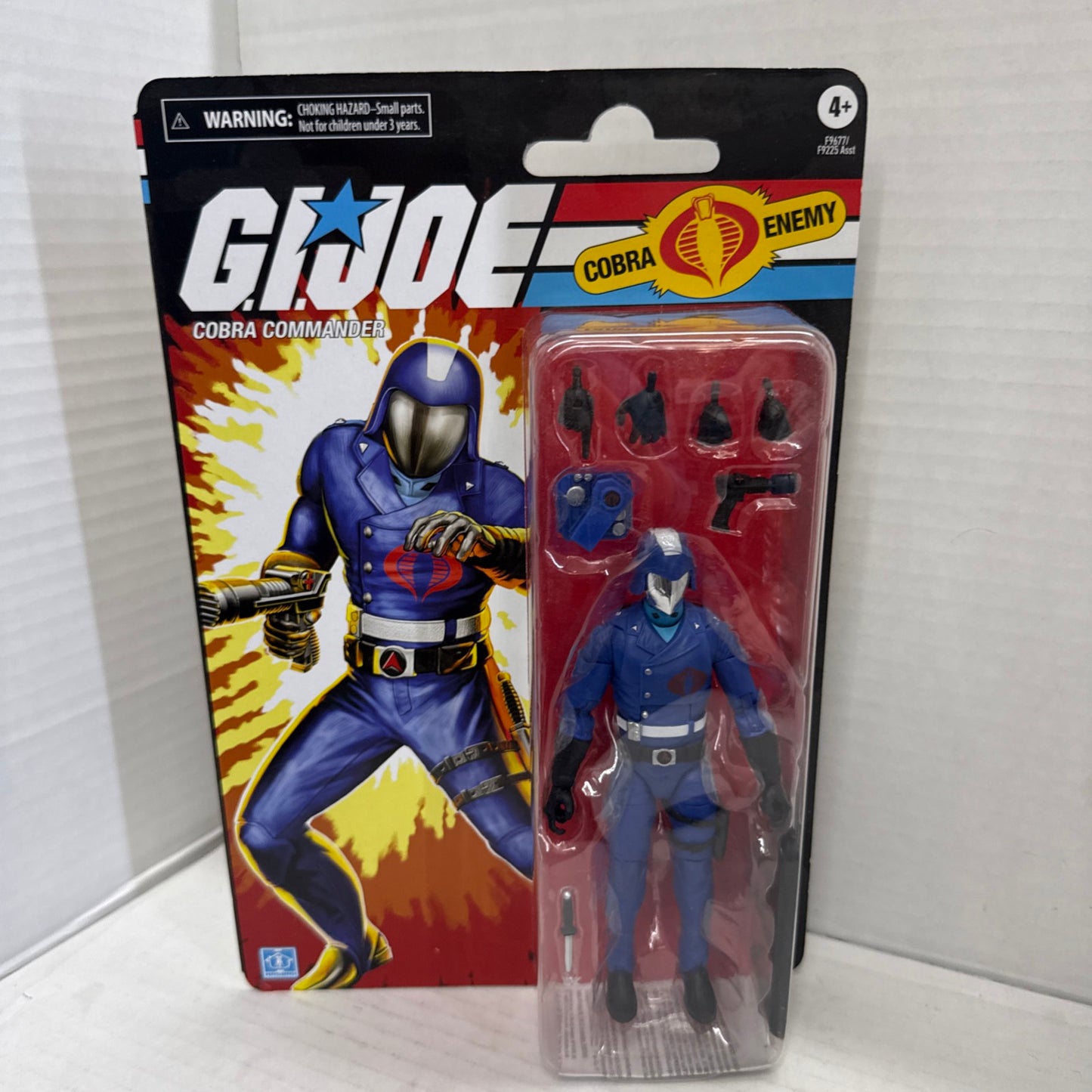 2024 Hasbro GI Joe Classified Series Retro Card Cobra Commander 6" Figure New