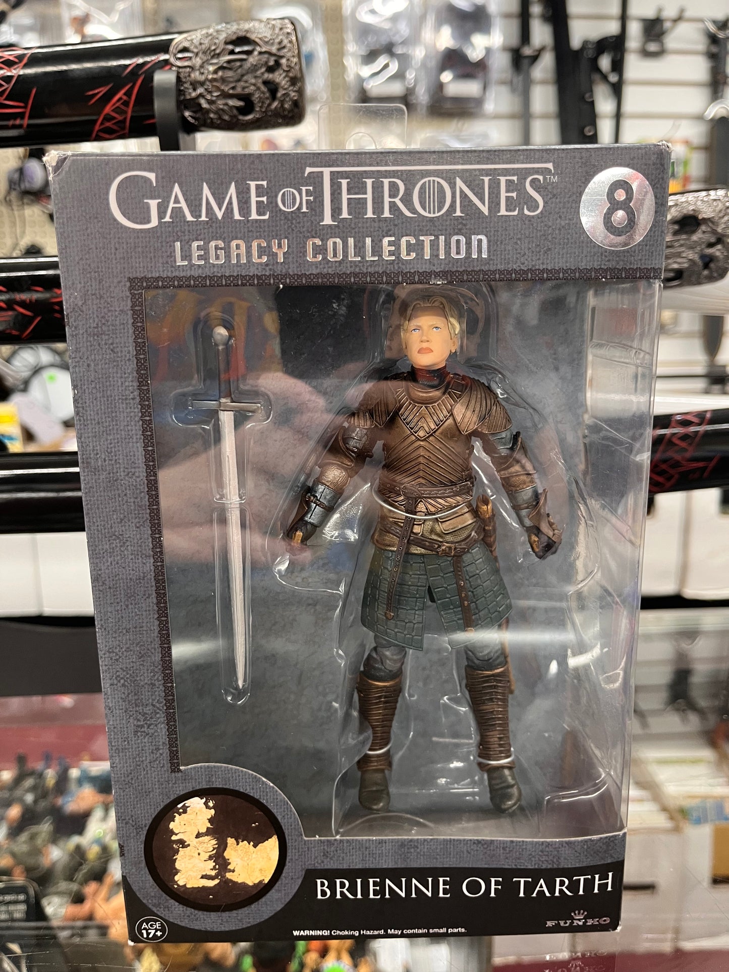 GAME OF THRONES BRIENNE OF TARTH LEGACY COLLECTION SERIES 2 ACTION FIGURE