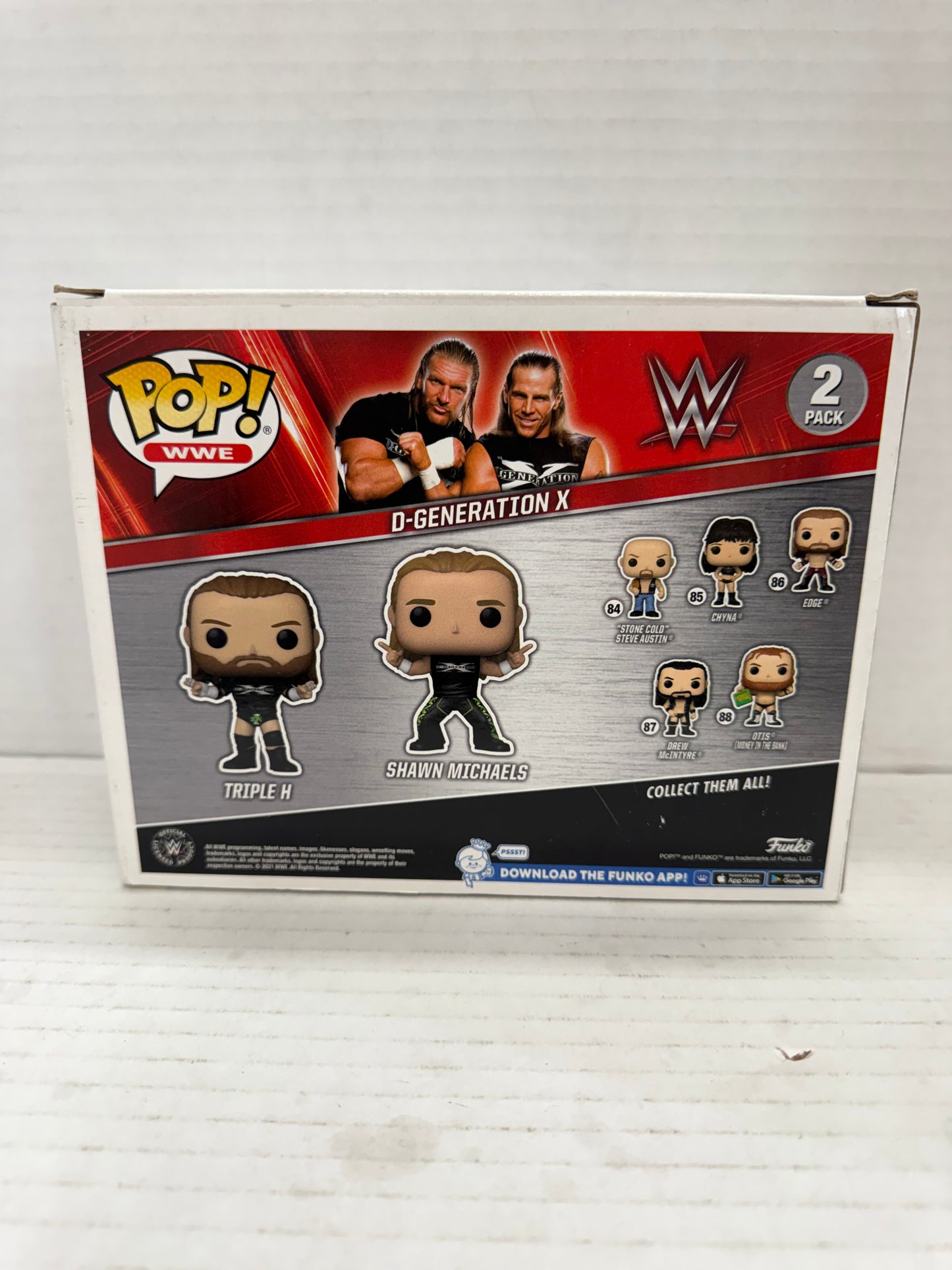 Funko POP Vinyl - WWE - D-Generation X - 2 Pack Walmart Exclusive