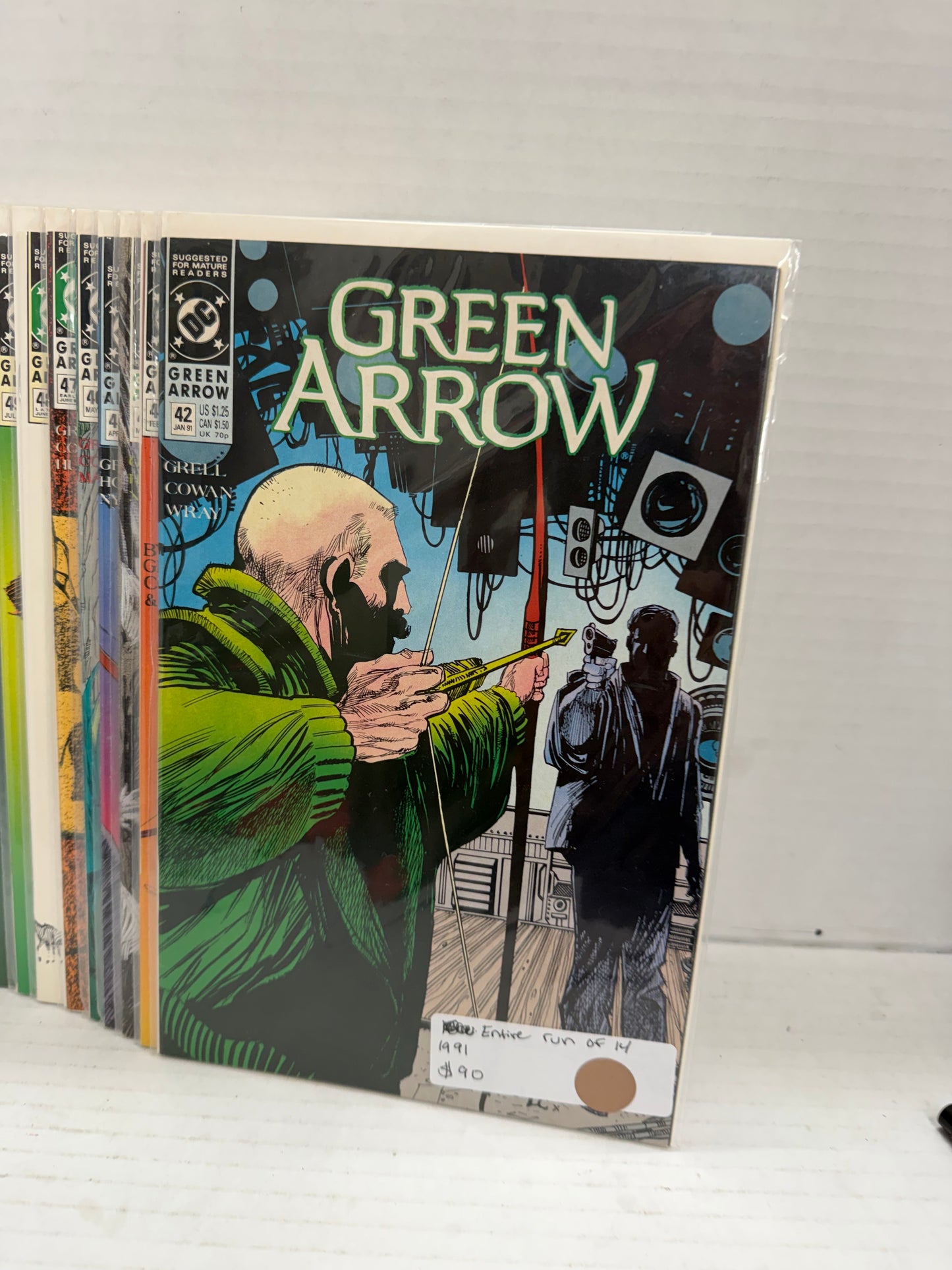 Green Arrow (DC, 1991 series) Full Run Of 14!