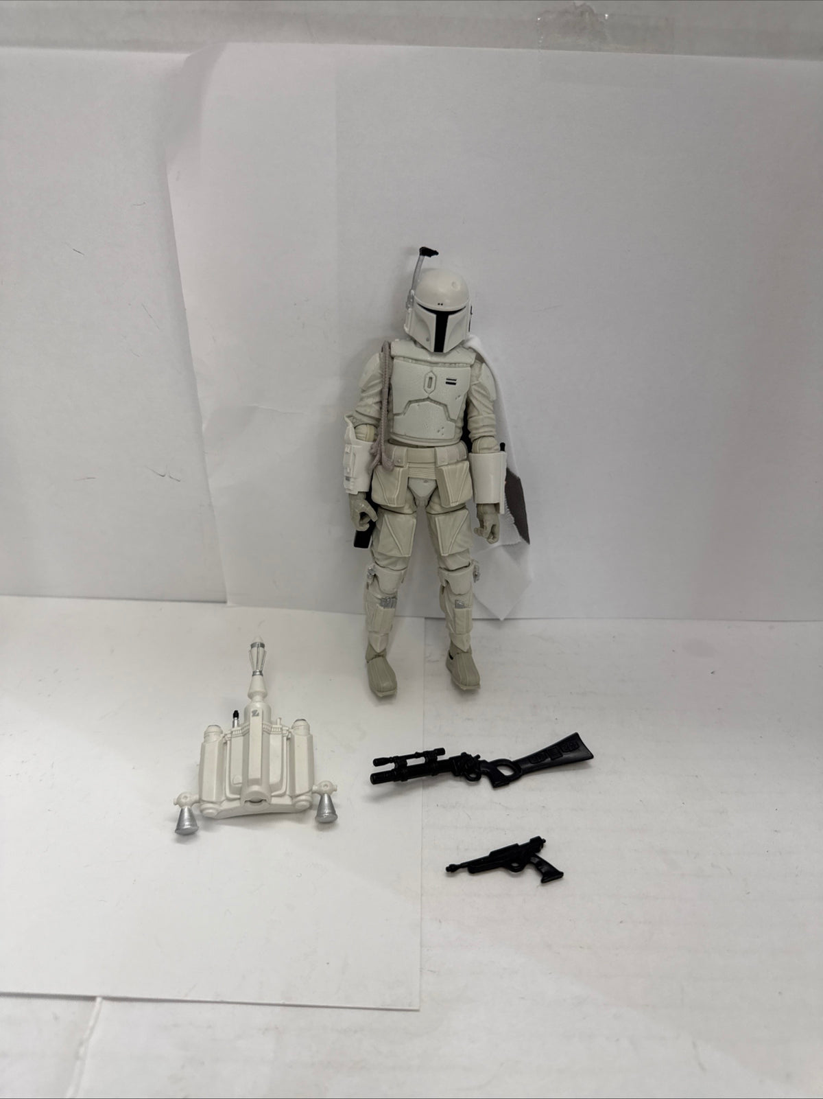 Star Wars Black Series Boba Fett White Prototype Armor 6” Action Figure