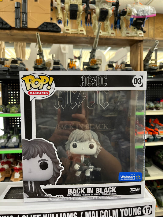 Funko Pop! Back in Black 03 Walmart Exclusive AC/DC Album Cover Vinyl Figure Toy