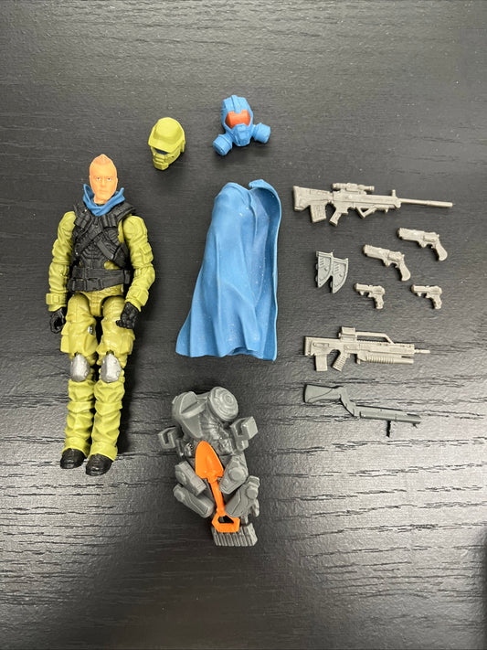 G.I. JOE 2012 G.I. JOE TROOPER Blue Cape