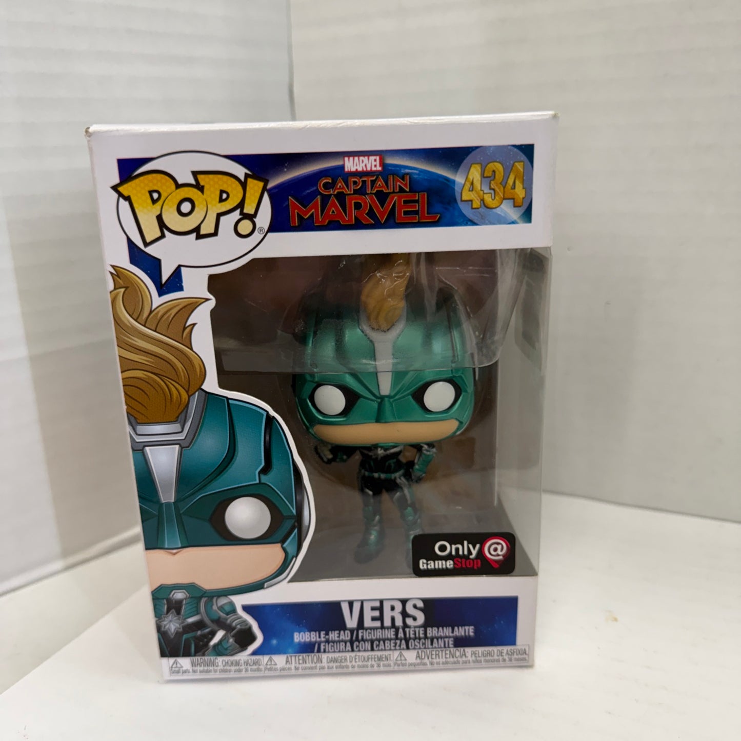 FUNKO POP CAPTAIN MARVEL VERS MASKED #434