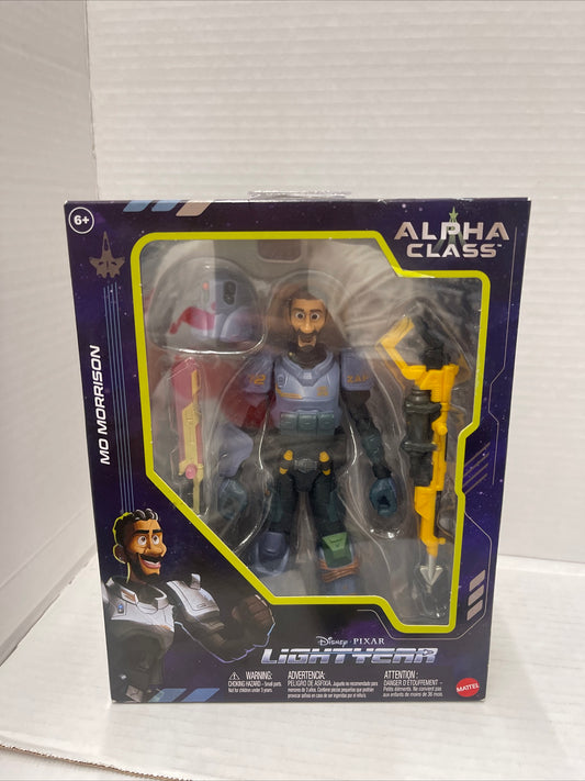 Disney Pixar Lightyear Alpha Class Zap Patrol Mo Morrison Collector Figure