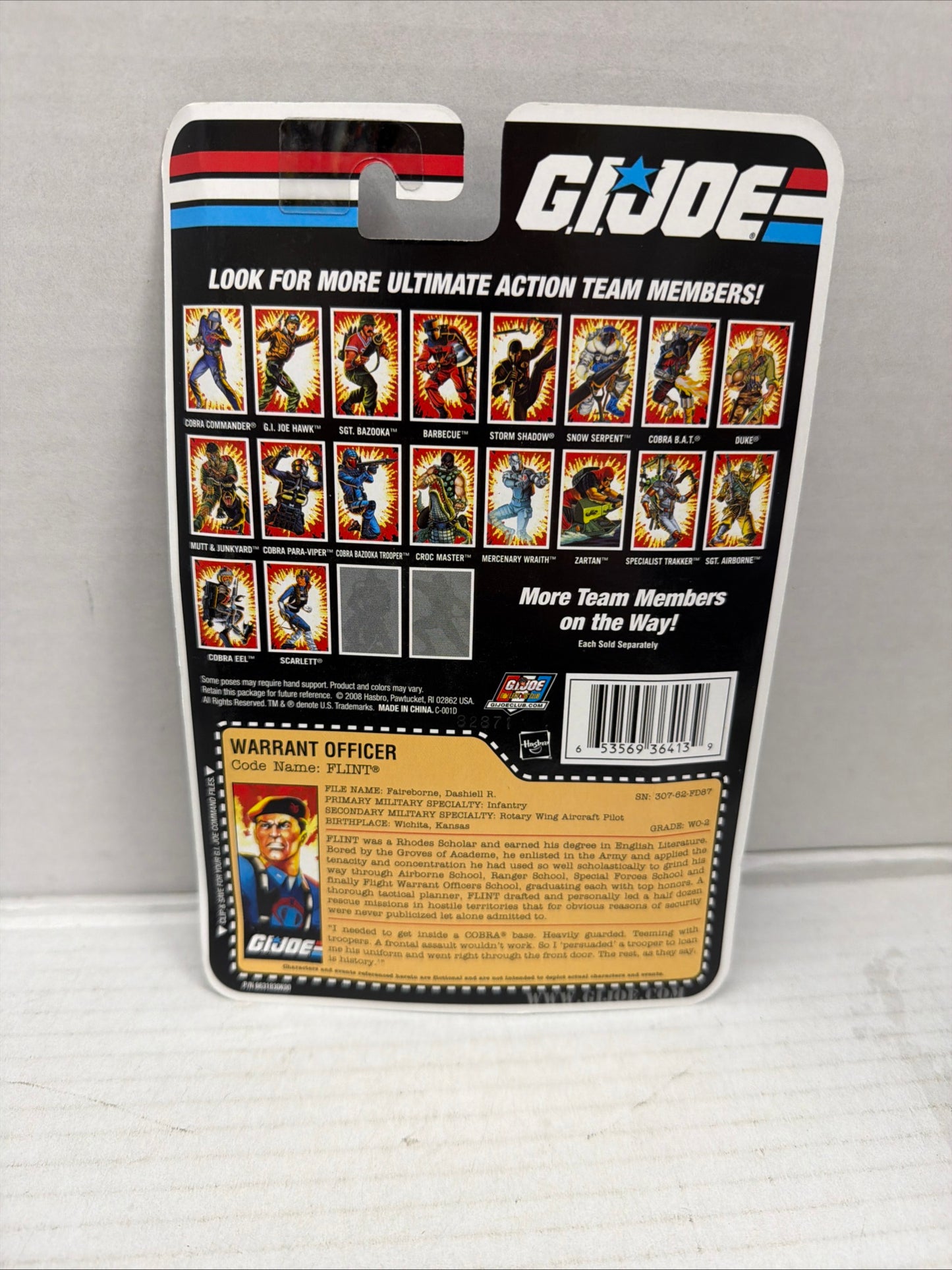 GI Joe Scarlett 25th Anniversary 3.75" inch action figure Hasbro