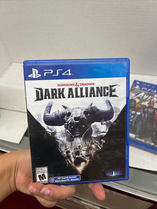 Dungeons & Dragons Dark Alliance - Sony PlayStation 4 Clean Disc Tested